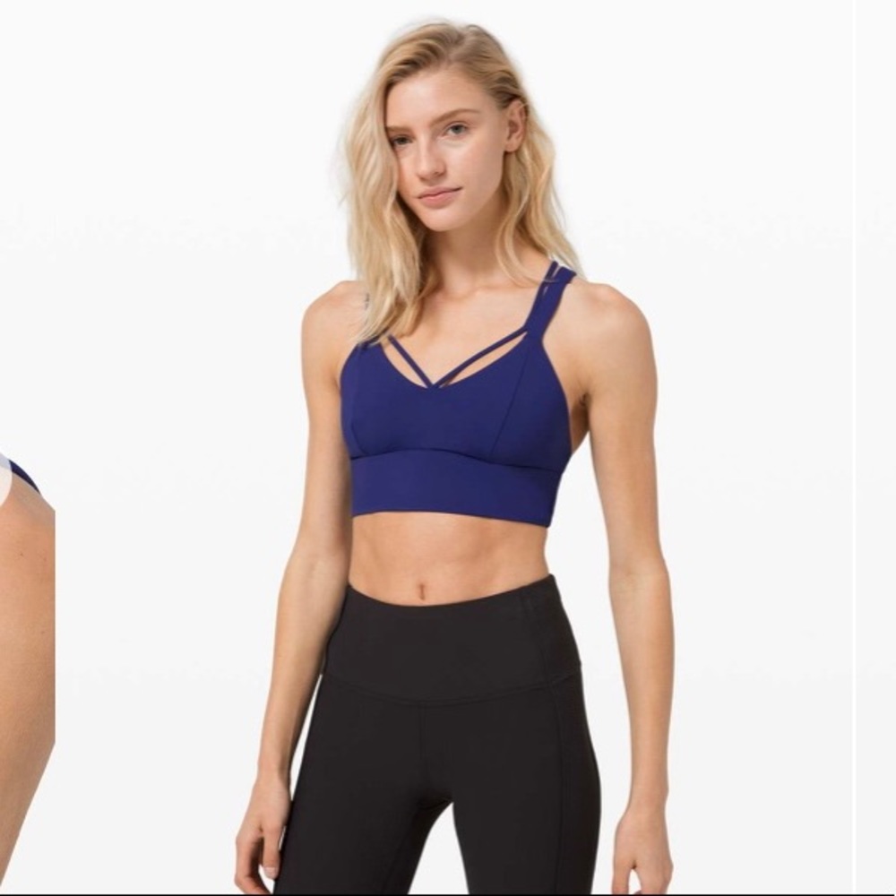 Lululemon Pushing Limits Bra *Light Support For C/D Cup (Sz 4)